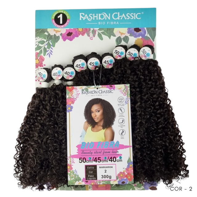 Fashion Classic  CHEVEUX VÉGÉTAUX BIO bouclés en biofibres Margarida#2