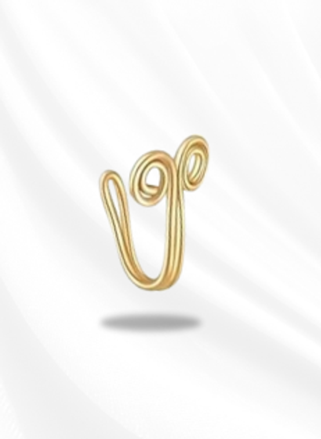 Faux piercing de nez Pinny doré