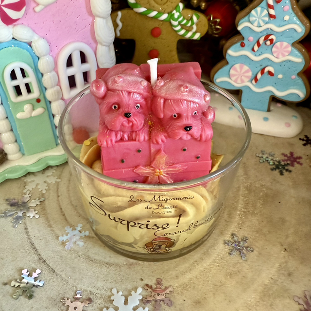 Bougie Surprise ! - Caramel XL