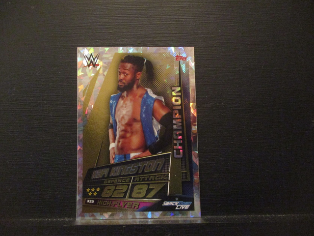 Kofi Kingston - Champion Slam Attax Universe Original Trading Card #333