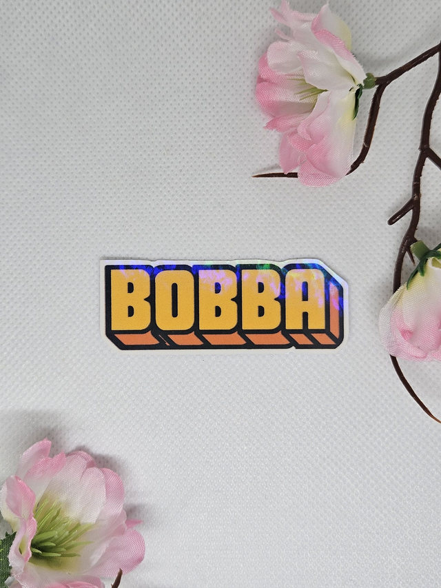 Bobba Habbo Hotel | Holographic Sticker
