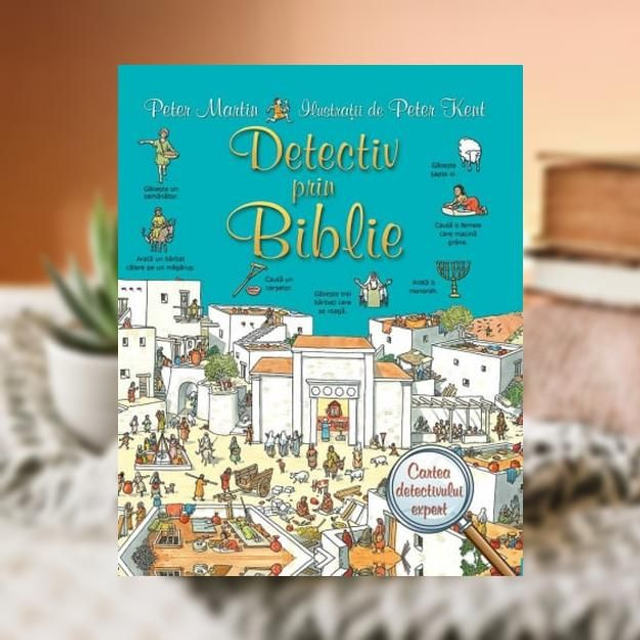 DETECTIV PRIN BIBLIE -- Peter Martin