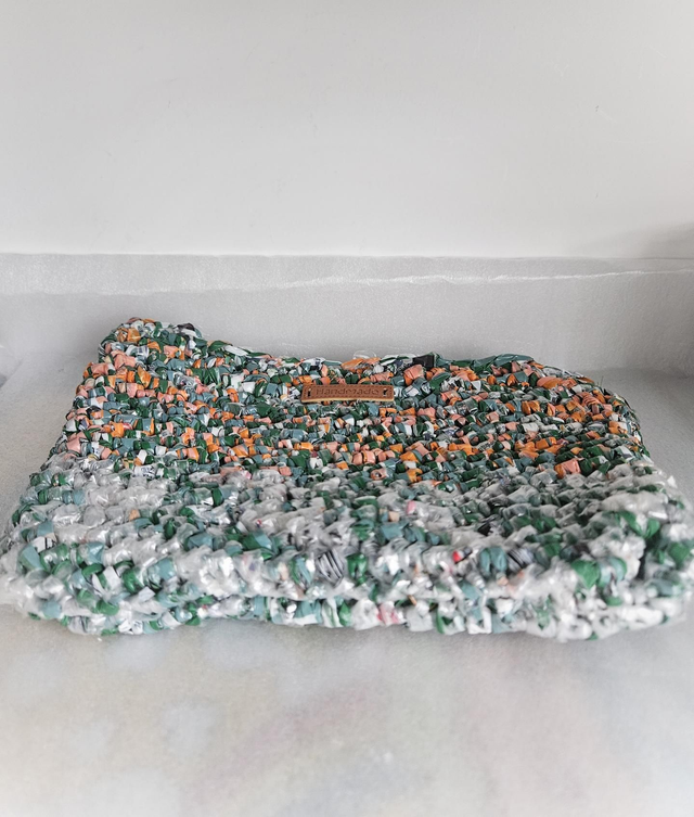 ECO Handmade Crochet Unique Pattern Small Bag | 22x14cm