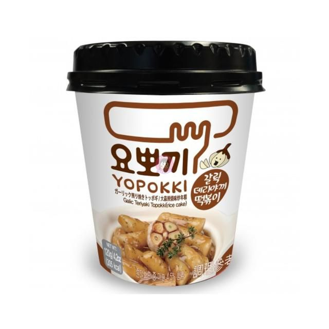 Yopokki Young Poong 120g Korean Rice Cake Garlic Teriyaki