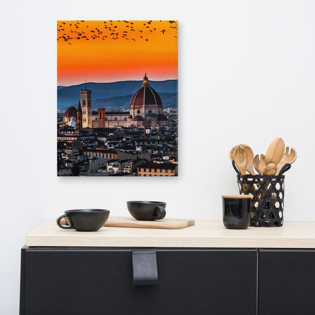 Canvas Firenze sunset