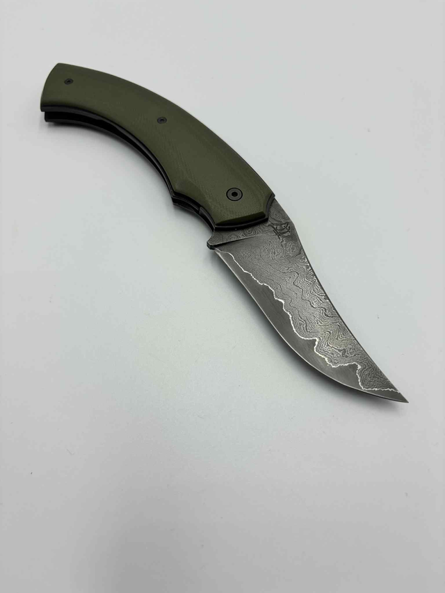 Cors'ère, linerlock, G10 vert olive mat