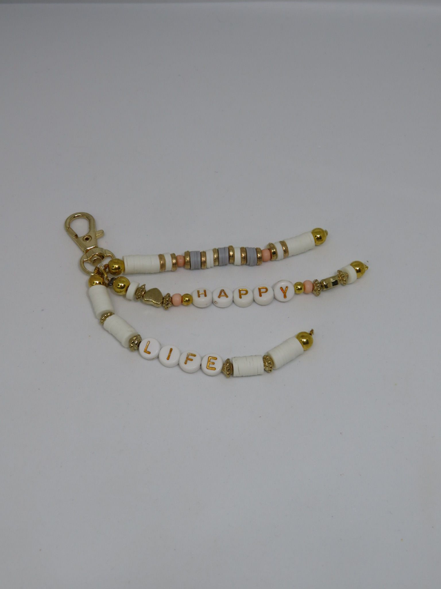 Porte clés happy life