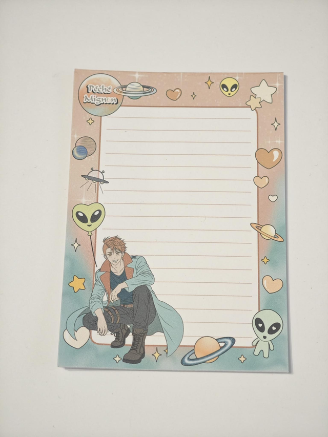 Mini bloc-notes – Collection Love Space ✨