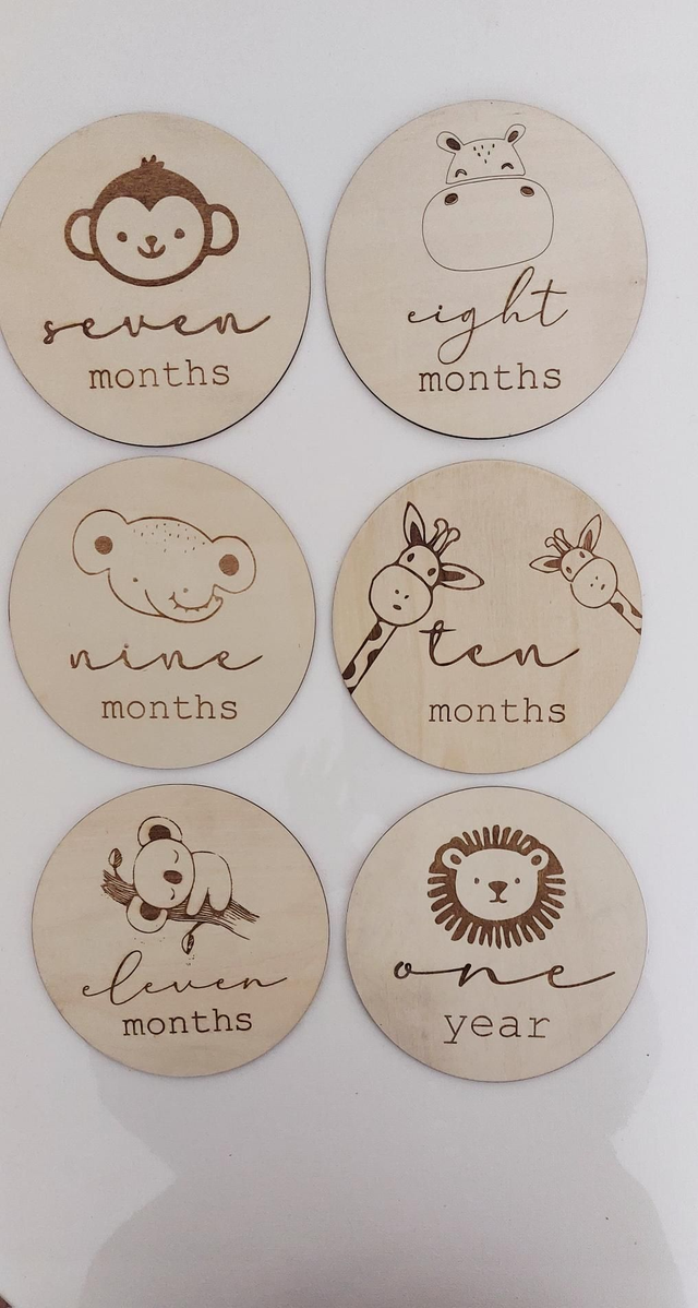 Carte étape animaux de la jungle 