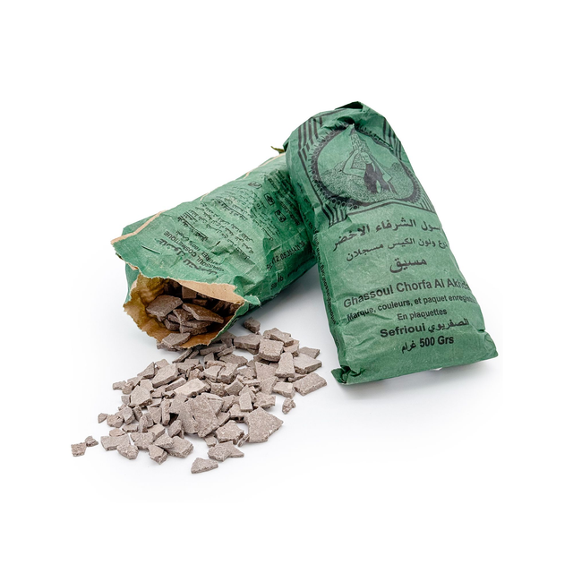 Marrokanische Ghassoul Erde für Schönheitsritual