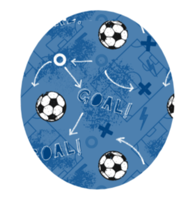 Football Dark Blue Over patch Guardian 4