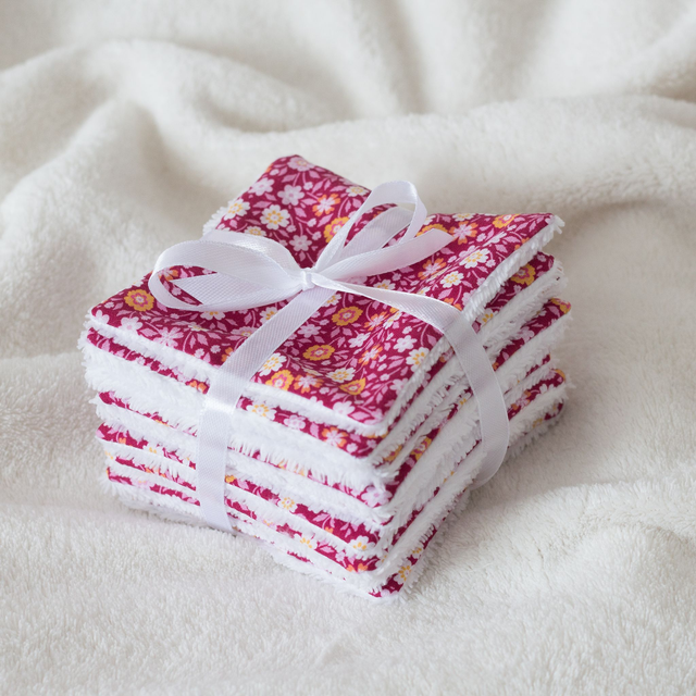 Lot de 10 cotons - Collection Pivoine