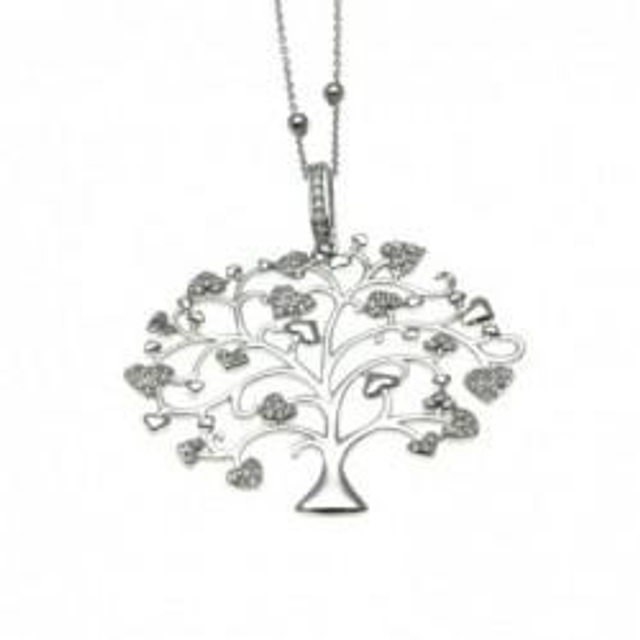 ciondolo donna albero della vita con collana