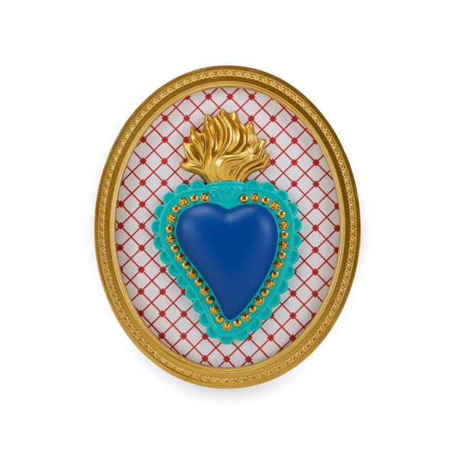 Henriette – Cornice Ovale Ton Coeur Blu 22x18cm