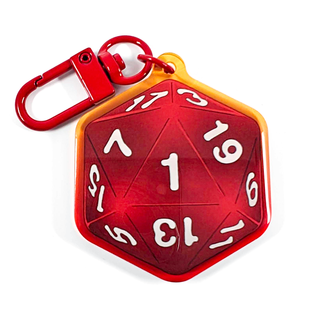 Roll 1 Dice Keychain