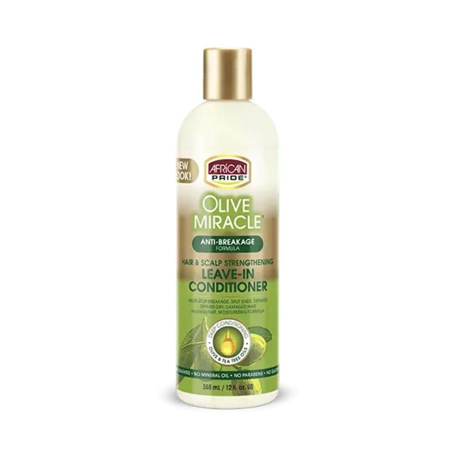 African Pride Olive Miracle Leave In Conditioner 355ml