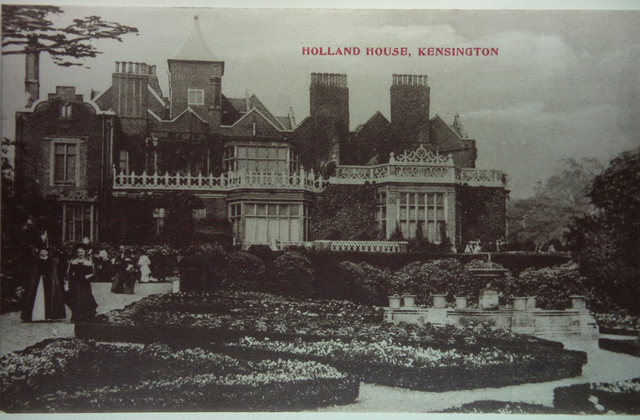 Holland House, Kensington, London, Hunt&#039;s Series Antique Postcard Our Ref A336 £3.50