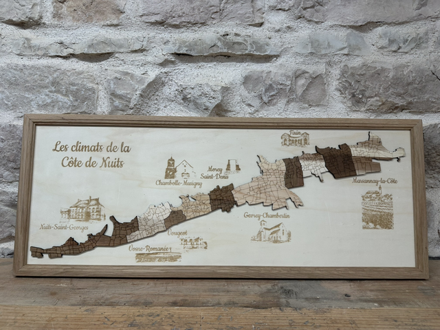 Tableau 3D côte de Nuits (standard)