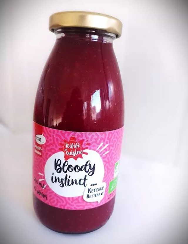 Ketchup de betterave bio du Périgord