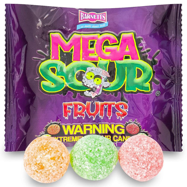 Barnetts Mega Sour Fruits