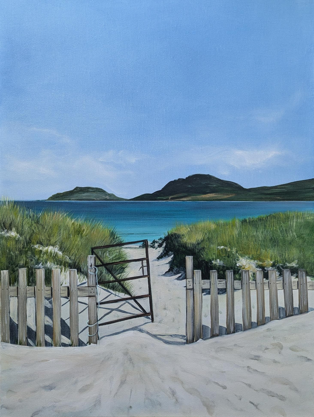 Vatersay beach, Hebrides
