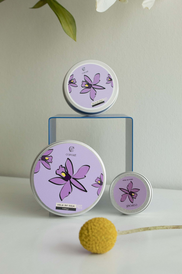 Vela Orquídeas de patio