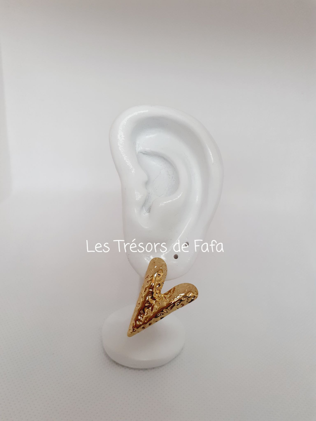Boucles d'oreilles cœur