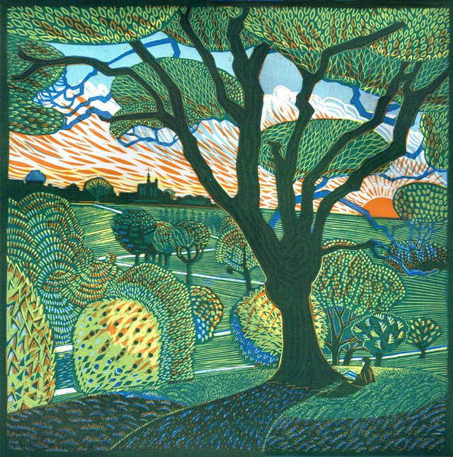 Greenwich Park - Magic Hour  3 cards