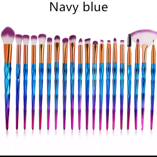 Set De 20 Pinceaux Teint &amp; Yeux