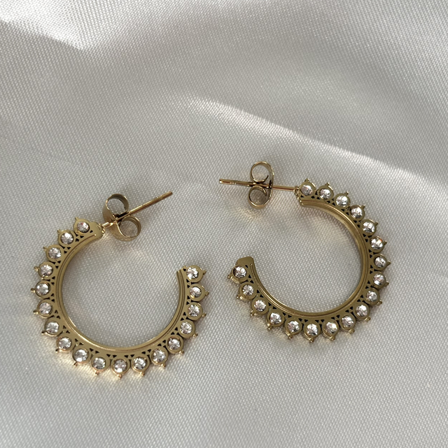 Boucles d’oreilles glamour 