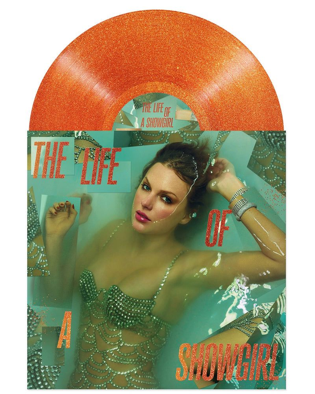 Taylor Swift - The Life Of A Showgirl [LP - Portofino Orange Glitter]
