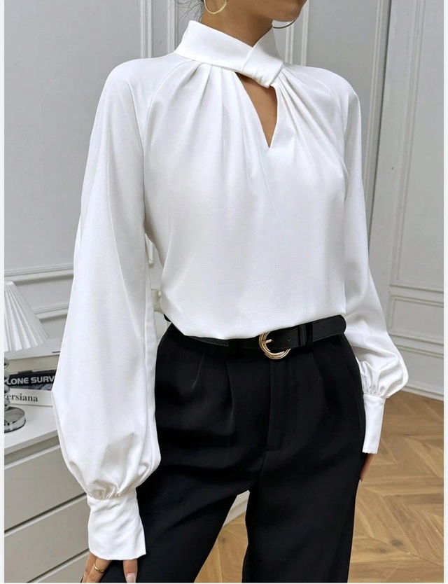 Blouse chic blanche