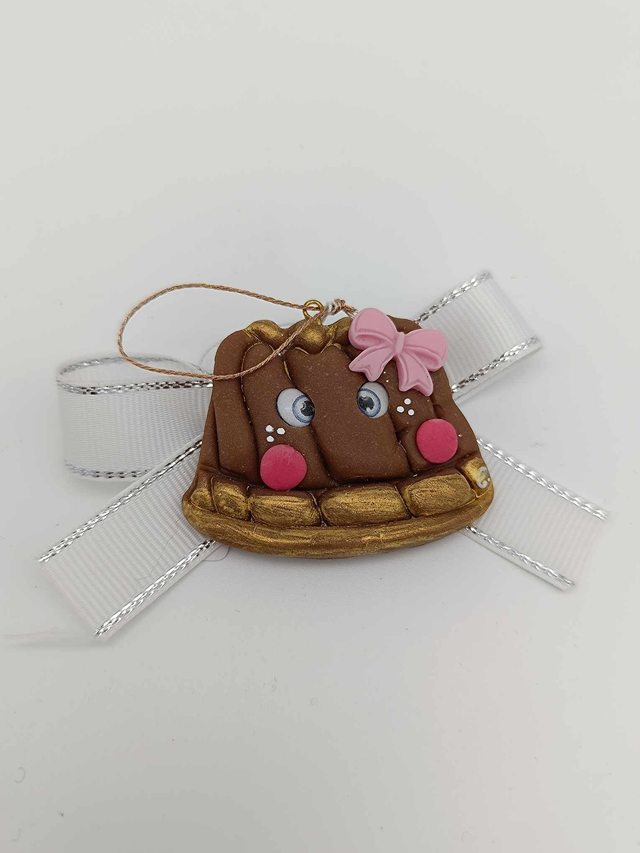 Kougelhopf  en porcelaine froide à suspendre