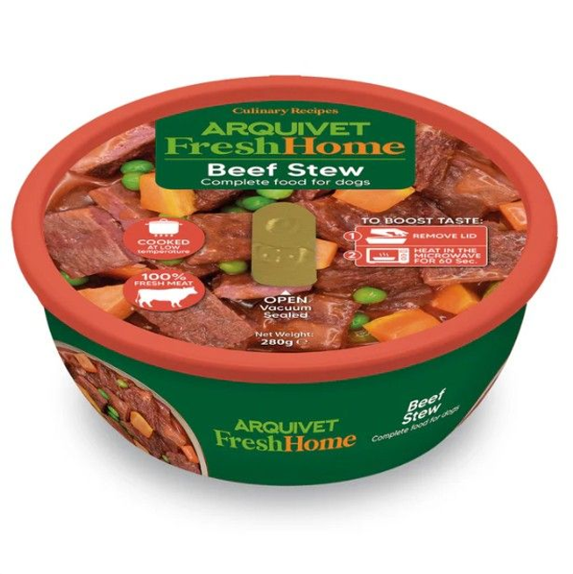 Ragoût de bœuf / FreshHome - 9 bols x 280 Grs = 2.520 Kg - Arquivet / ARQ1405