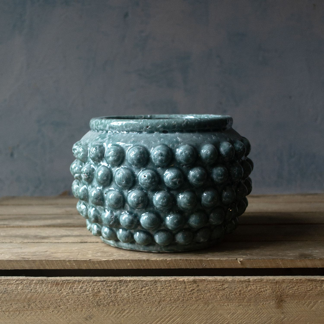 Bobble Planter Teal