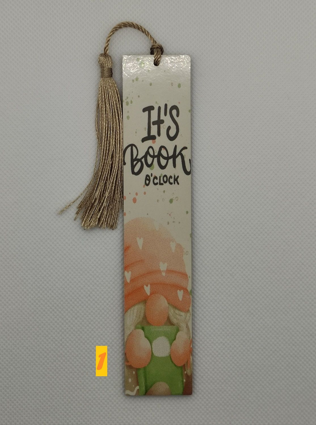 Marque-page MDF 14,5 cm gnomes