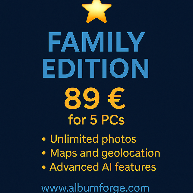 FAMILY EDITON ALBUMFORGE PHOTOFORGE