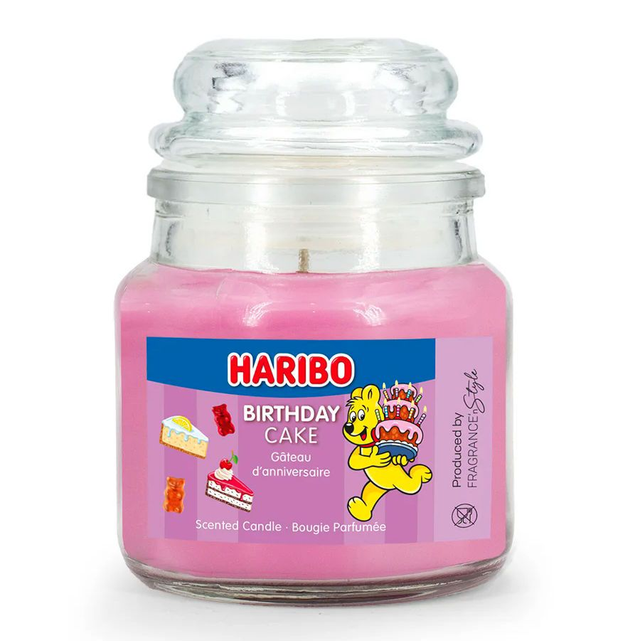 Haribo Duftkerze "Birthday Cake" 85g