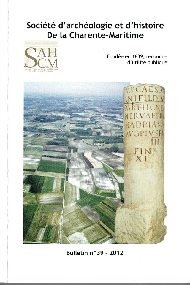 Bulletin SahCM n°39-2012
