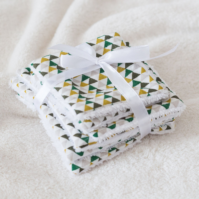 Lot de 6 cotons - Collection Triangles