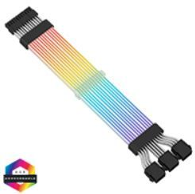 CiT Pro 3 x 8-Pin GPU ARGB Motherboard Extension Cable