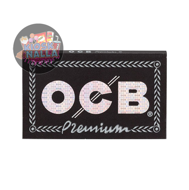OCB Premium schwarz doppelt Blättchen | Rolling Papers | 100x Blatt