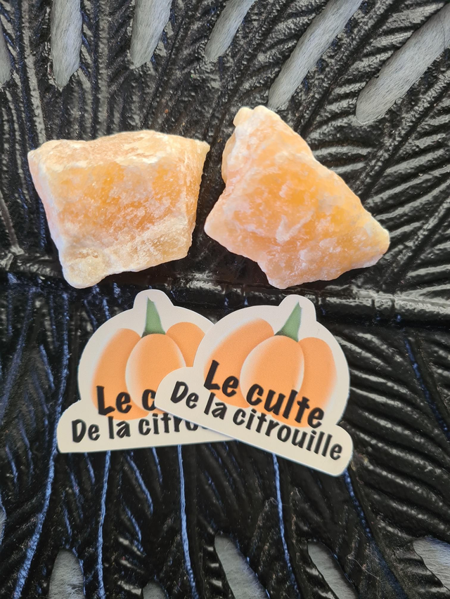 2 stickers - Le culte de la citrouille 