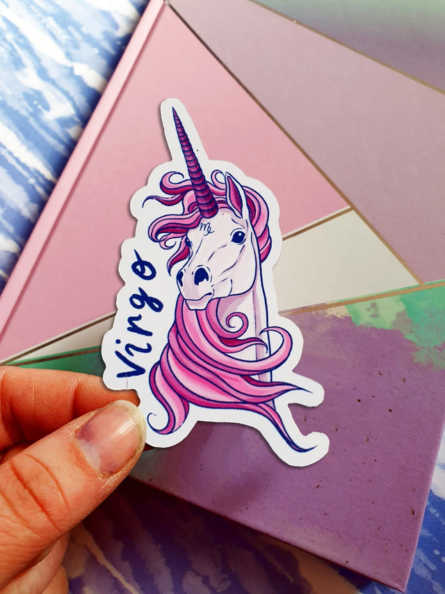 Virgo Single Sticker