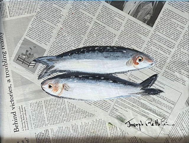"poissons voyageurs" par Joseph Rethlin