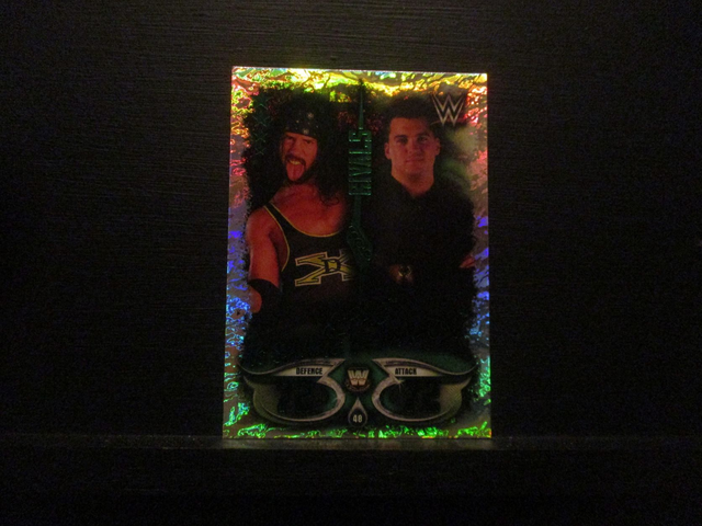 X-Pac vs Shane McMahon - Rivals Slam Attax Live Original Trading Card #48