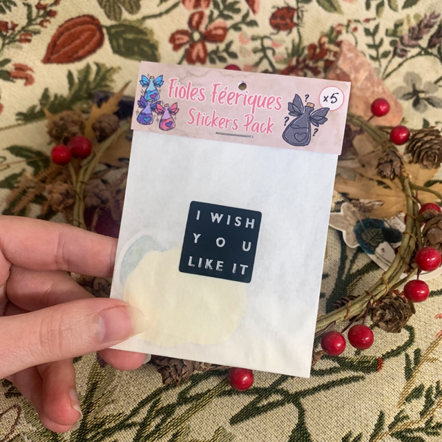 Sticker Pack Mystère - Fioles