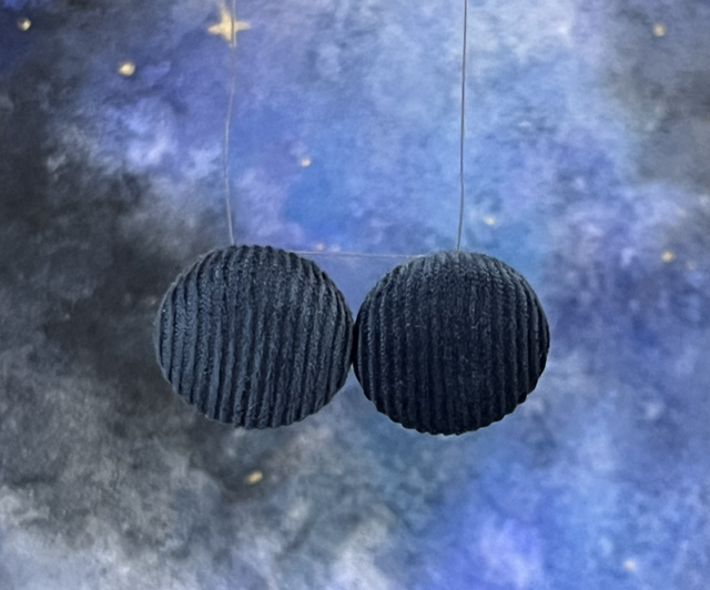 Mini Sidonie velours bleu