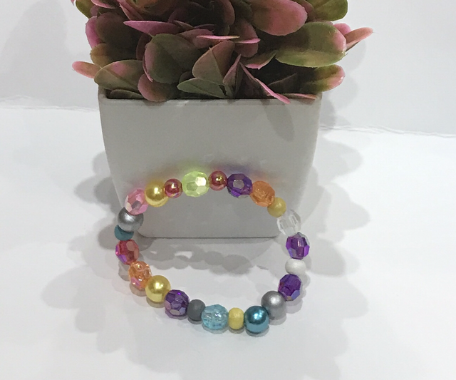 Mixed Colour Handmade Bracelet- BRA53