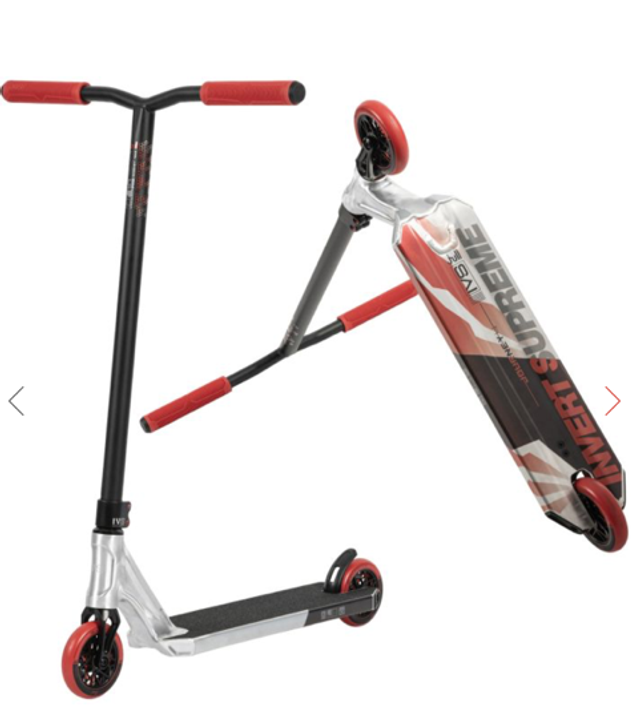 Invert Supreme Journey 4 Jamie Hull Signature Scooter - Raw/Red